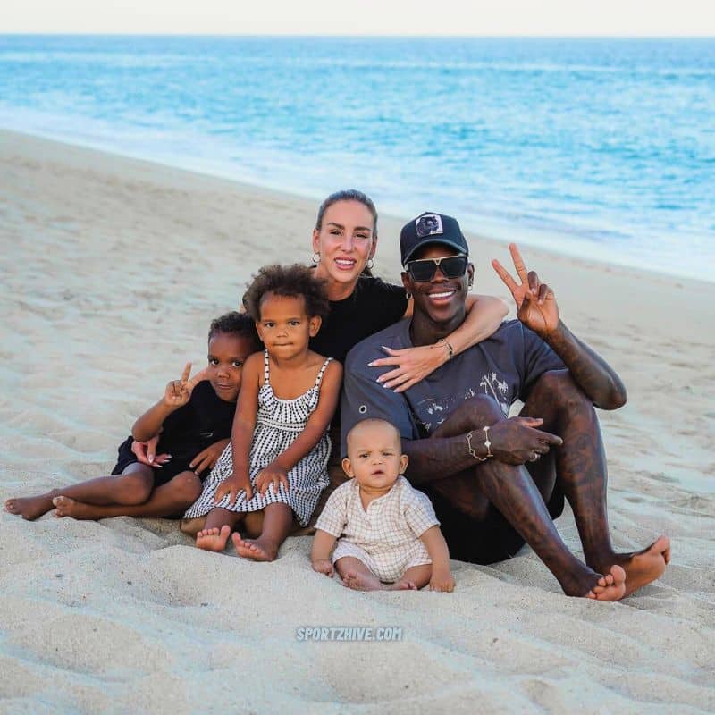 Dennis Schröder Wife, Ellen Ziolo with Kids