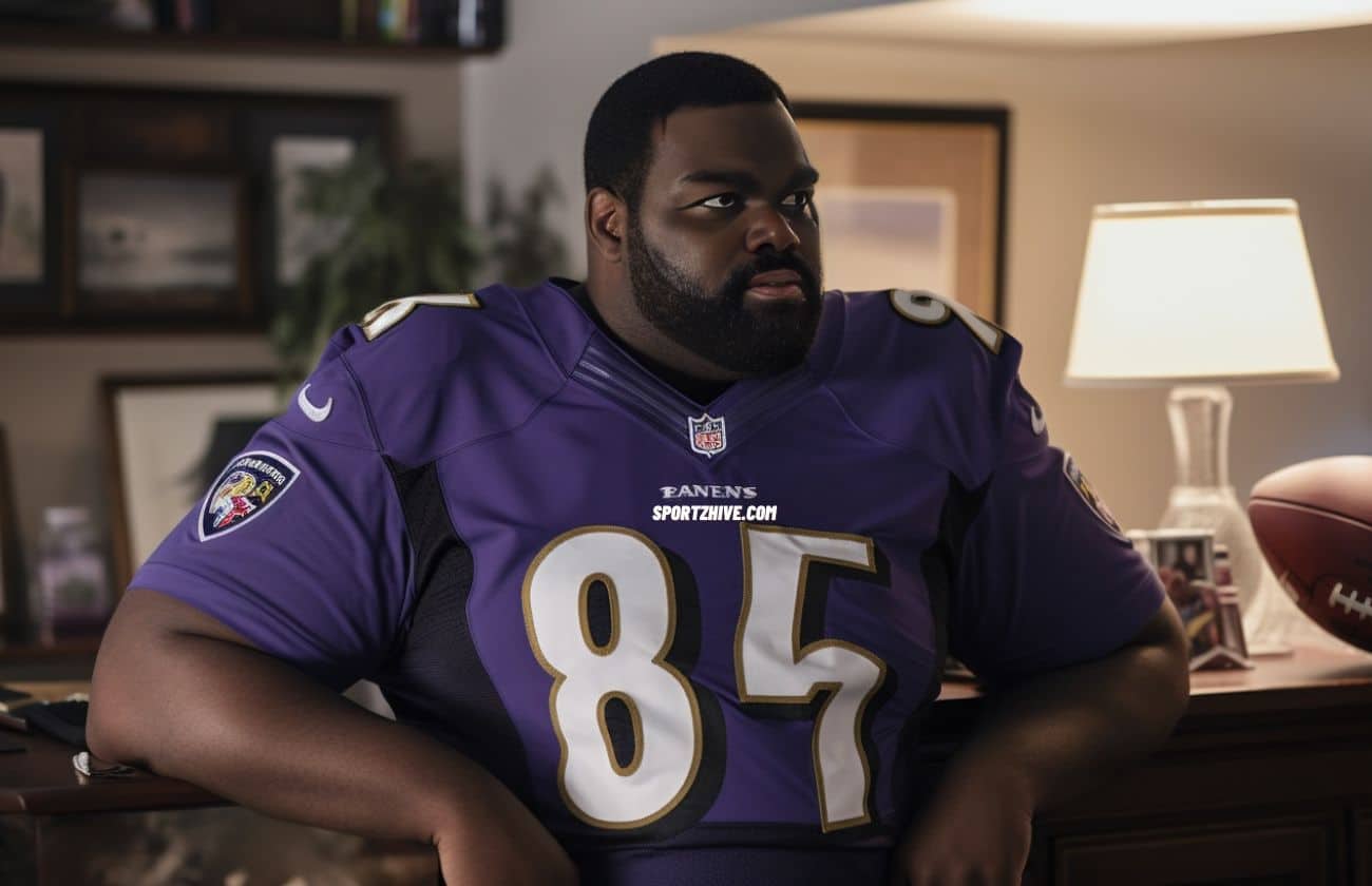 NFL, Shirts, Nfl On Field Baltimore Ravens Michael Oher Jersey