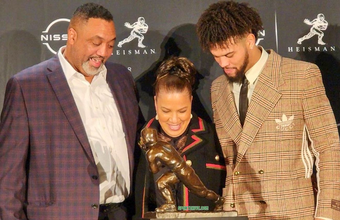 Who are Caleb Williams' parents, Dayne Price and Carl Williams
