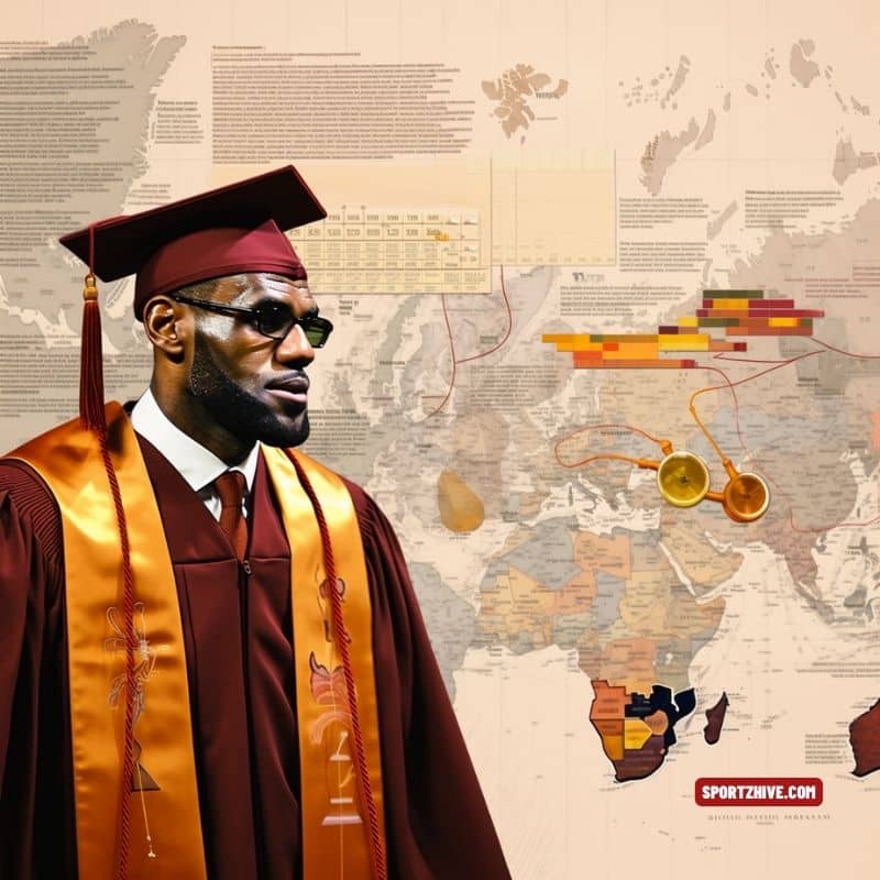 Lebron James GPA in High School