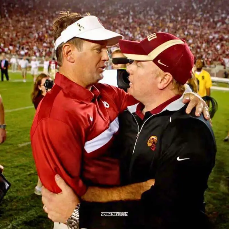 Mark Stoops and Bob Stoops