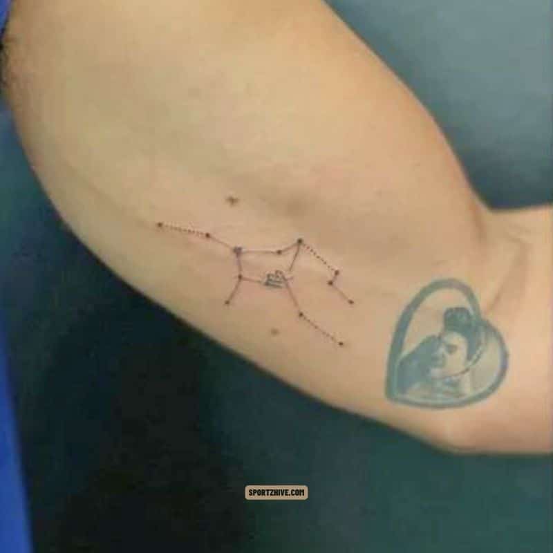Dak Prescott's Virgo Constellation Tattoo